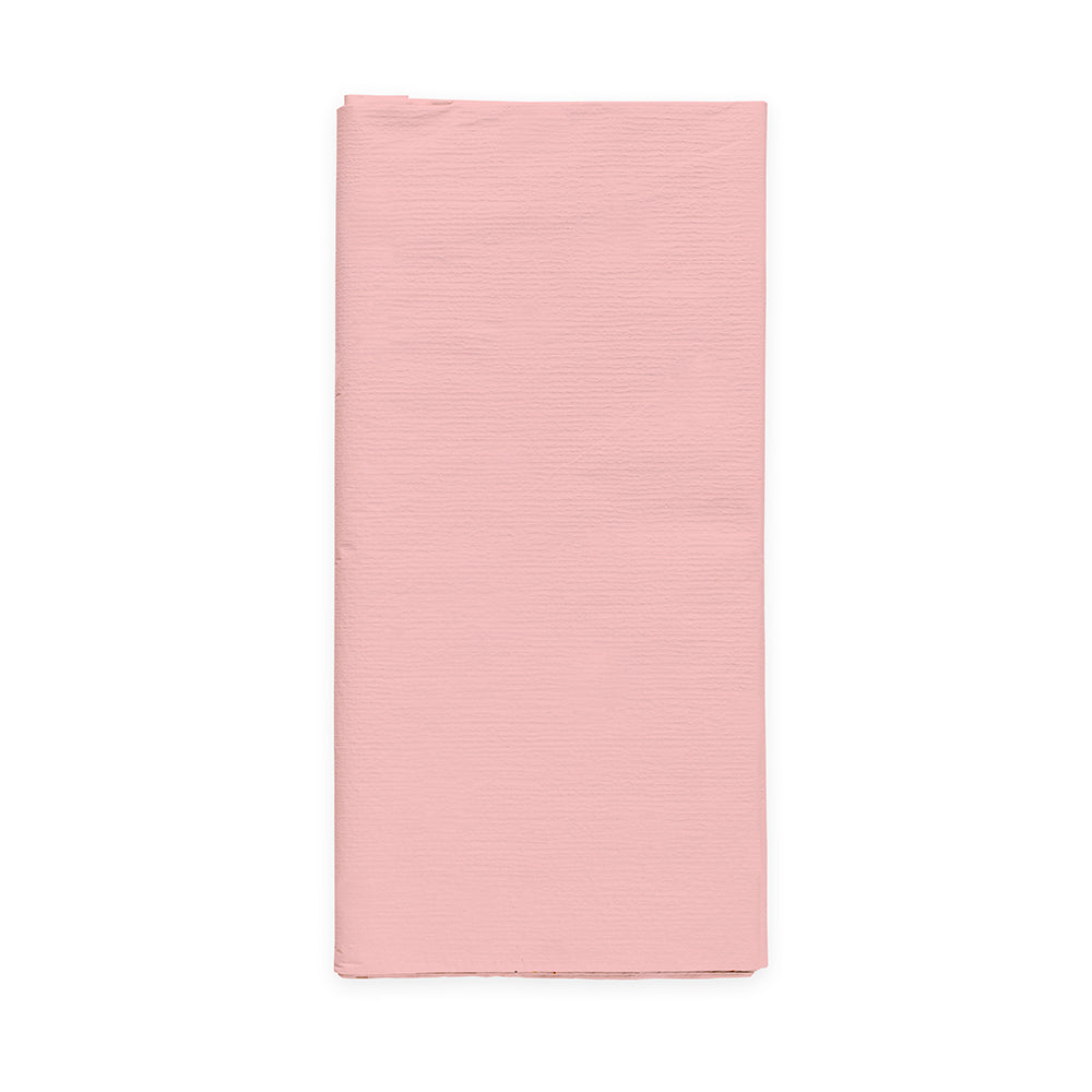 Papieren tafelkleed roze (120x180cm)