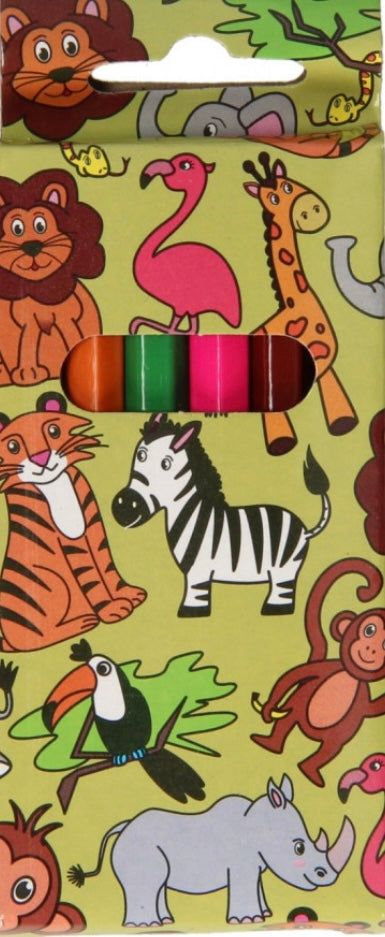 Jungle traktatie met goudbeertjes (met sticker naar keuze)