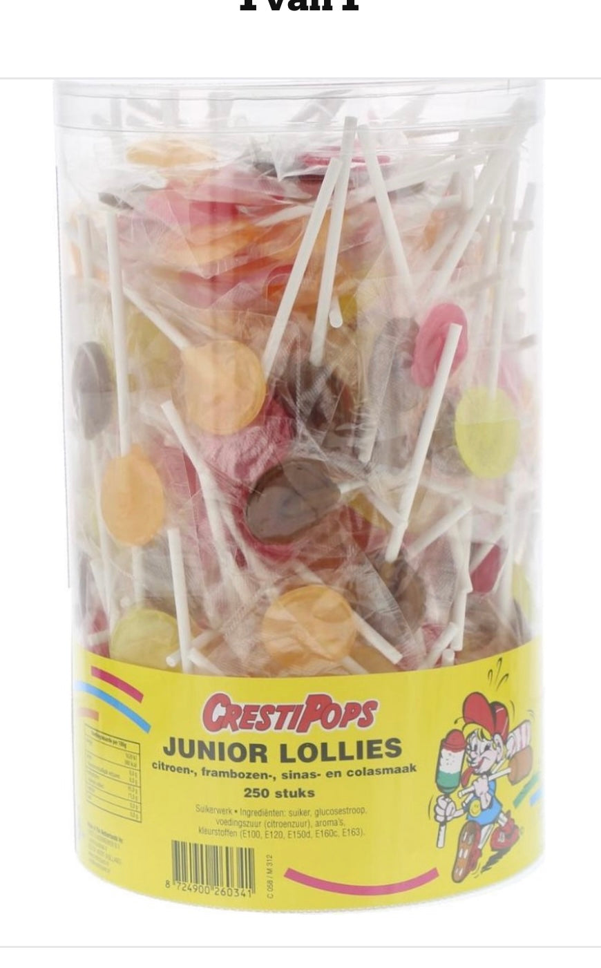 Pokémon traktatie (met sticker naar keuze)