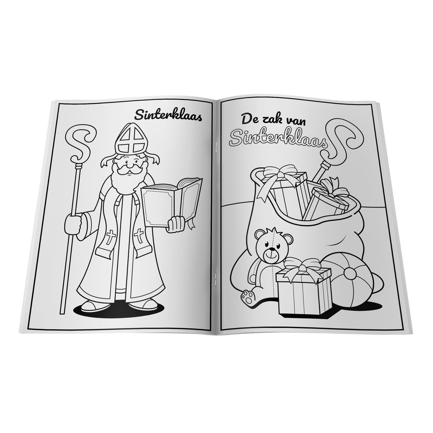 Sinterklaas kleurboek
