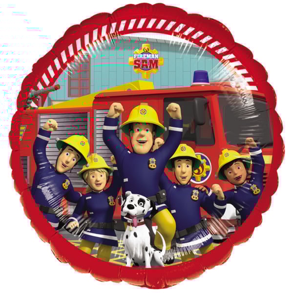 Brandweerman Sam folieballon