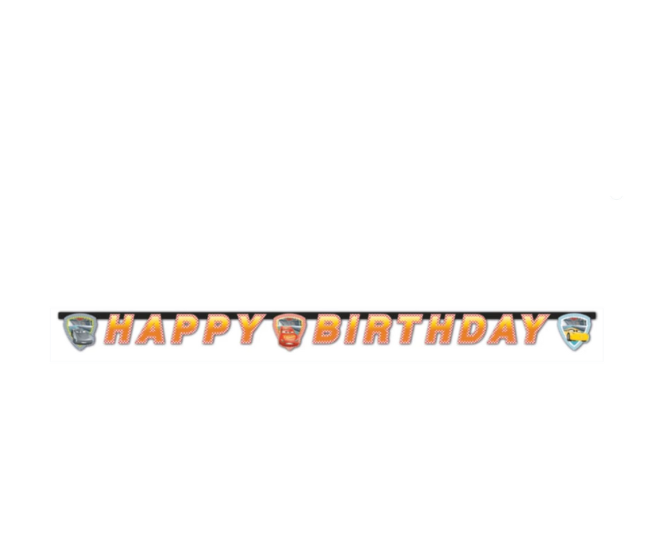 Cars letterbanner