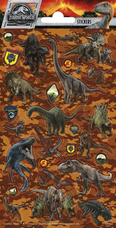 Dino stickers 2