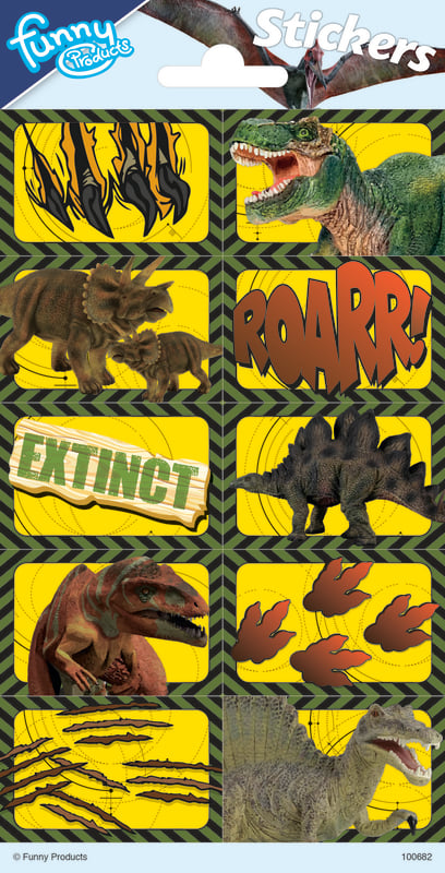 Dinosauris stickers