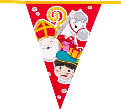Sinterklaas vlaggenlijn 6m