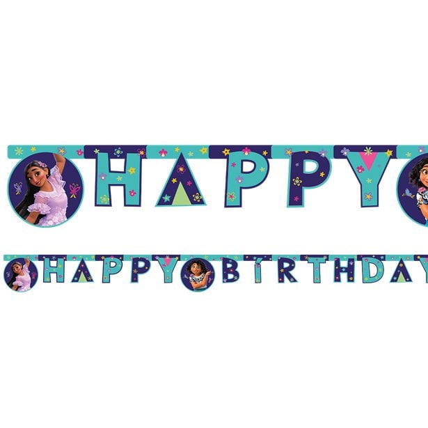 Encanto happy birthday slinger