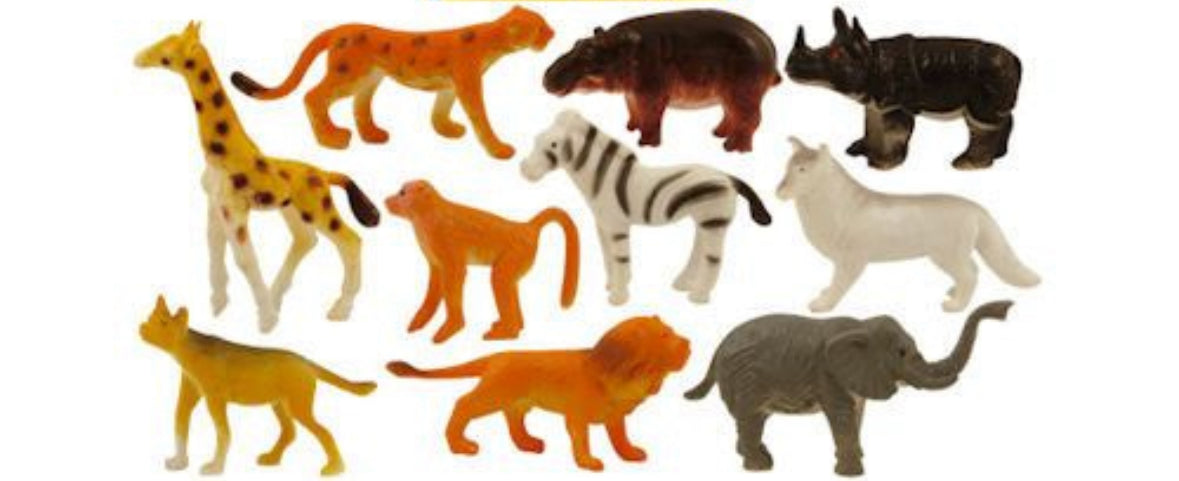 Dieren traktatie met rozijntjes (met sticker naar keuze)