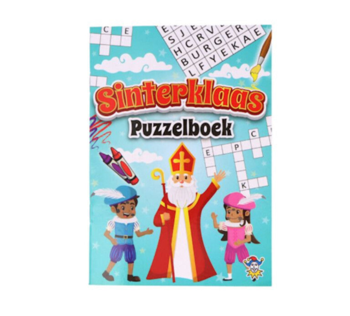 Sinterklaas (schoen)cadeautje / traktatie (met sticker naar keuze)