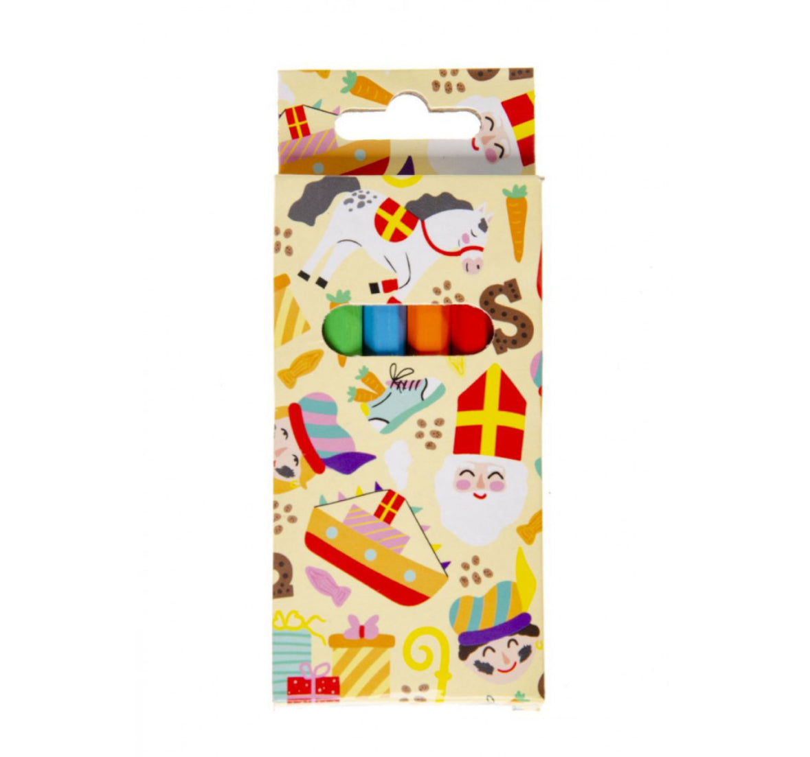 Sinterklaas (schoen)cadeautje / traktatie (met sticker naar keuze)