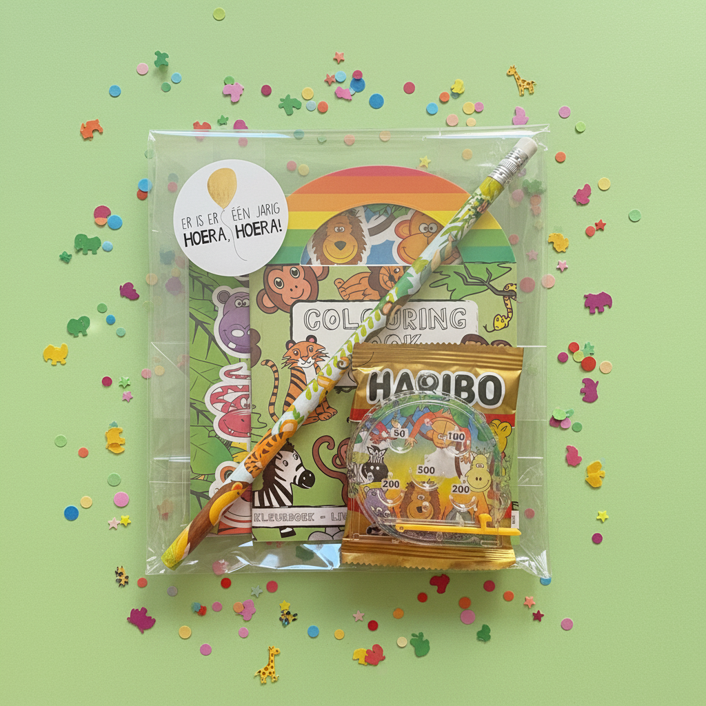 Jungle traktatie (met sticker naar keuze)