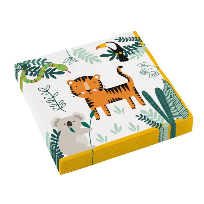Jungle servetten wild jungle