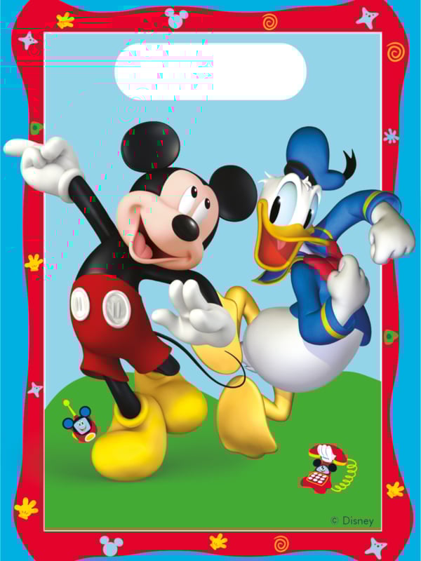 Mickey Mouse traktatiezakjes