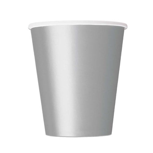 Papieren bekers grijs