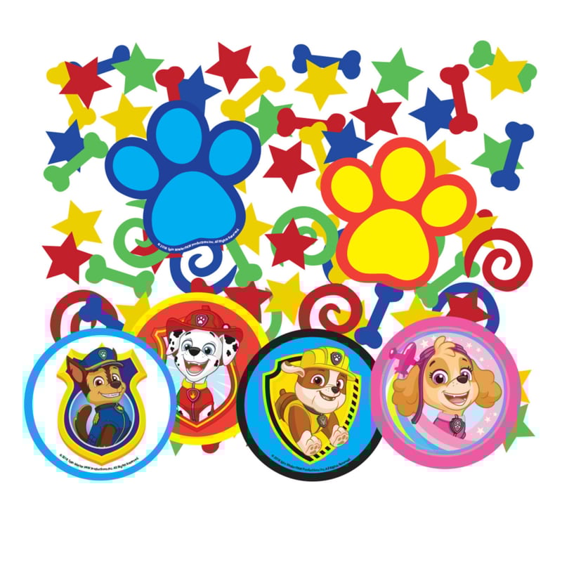 Paw patrol confetti