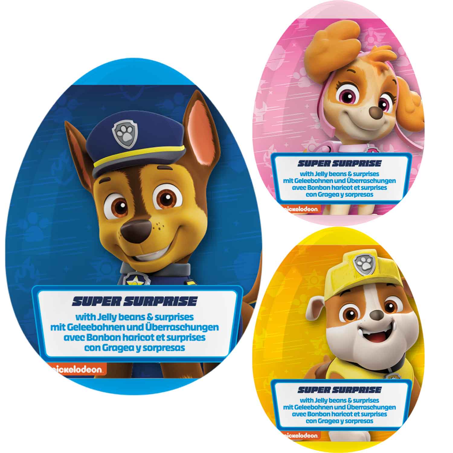 Paw Patrol super surprise ei, per stuk –