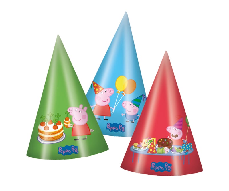 Peppa Pig feesthoedjes