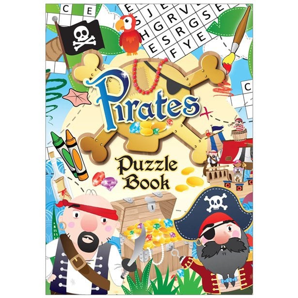 Piraten puzzelboekje engels