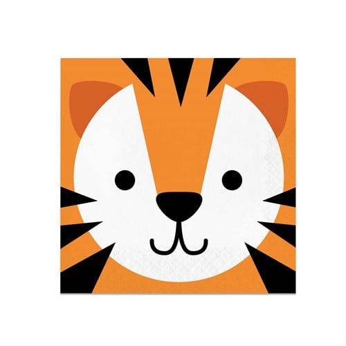 Servetten tijger