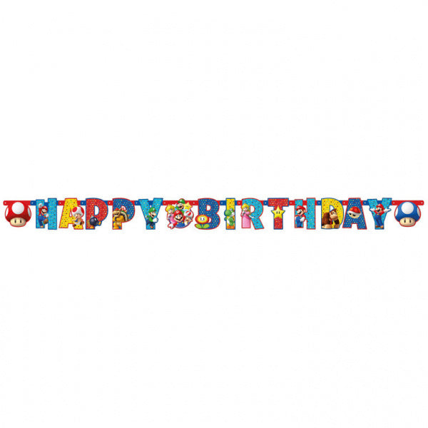 Super mario happy birthday slinger
