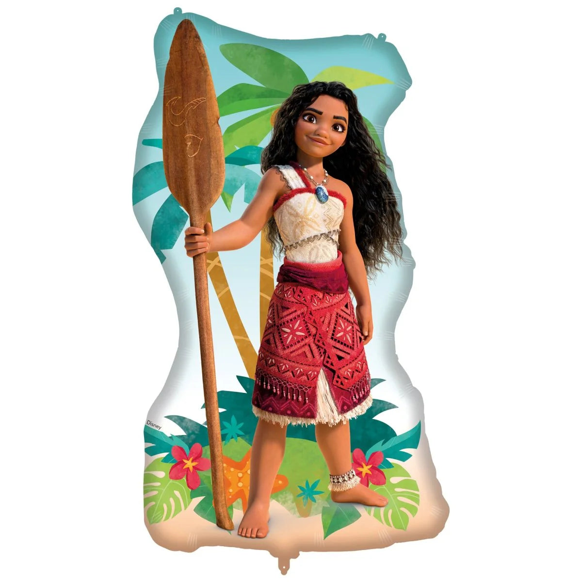 Vaiana folieballon super-size (60x99 cm)