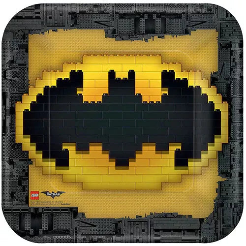 Lego Batman bordjes 23cm (8 stuks)
