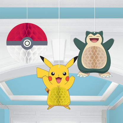 Pokémon honeycomb versiering