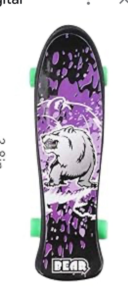 Coole traktatie met klein skateboard (met sticker naar keuze)