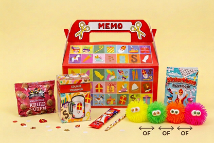 Sinterklaas surprise box (met sticker naar keuze) - pre order