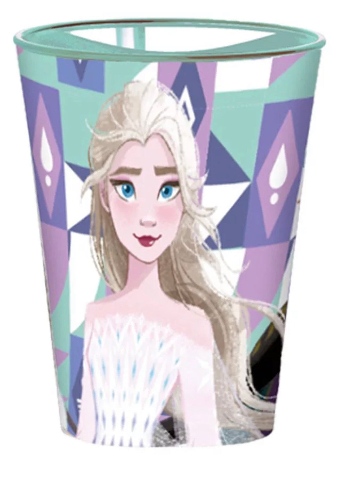 Frozen traktatie herbruikbare beker (met sticker naar keuze)