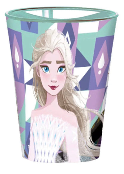 Frozen traktatie herbruikbare beker (met sticker naar keuze)