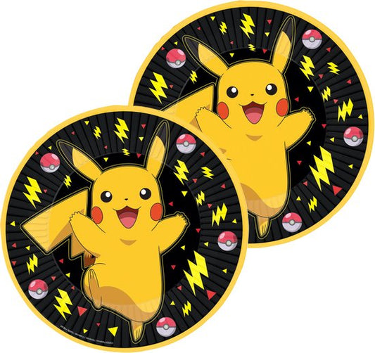 Pokémon gebaksbordjes 18cm