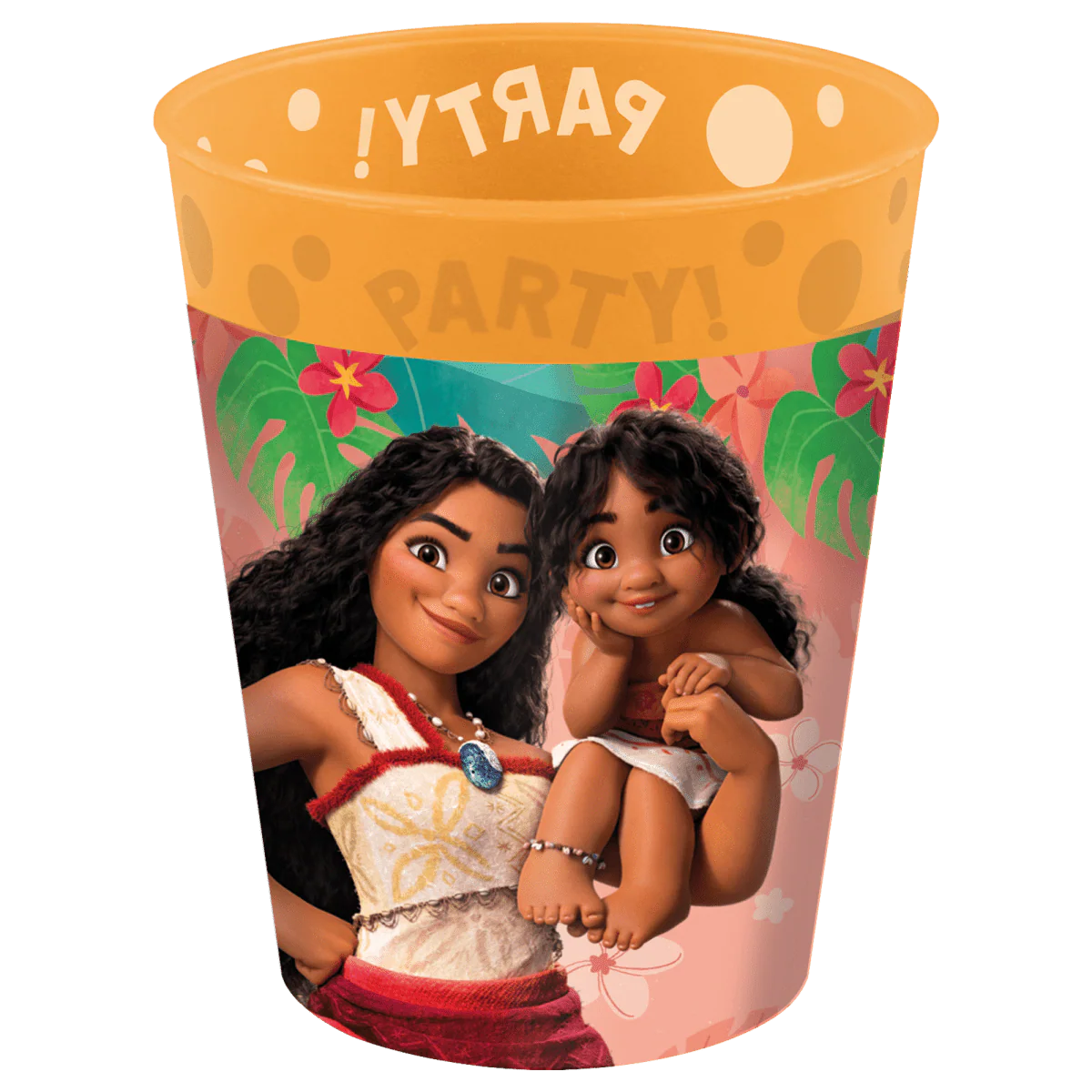 Vaiana traktatie herbruikbare beker (met sticker naar keuze)