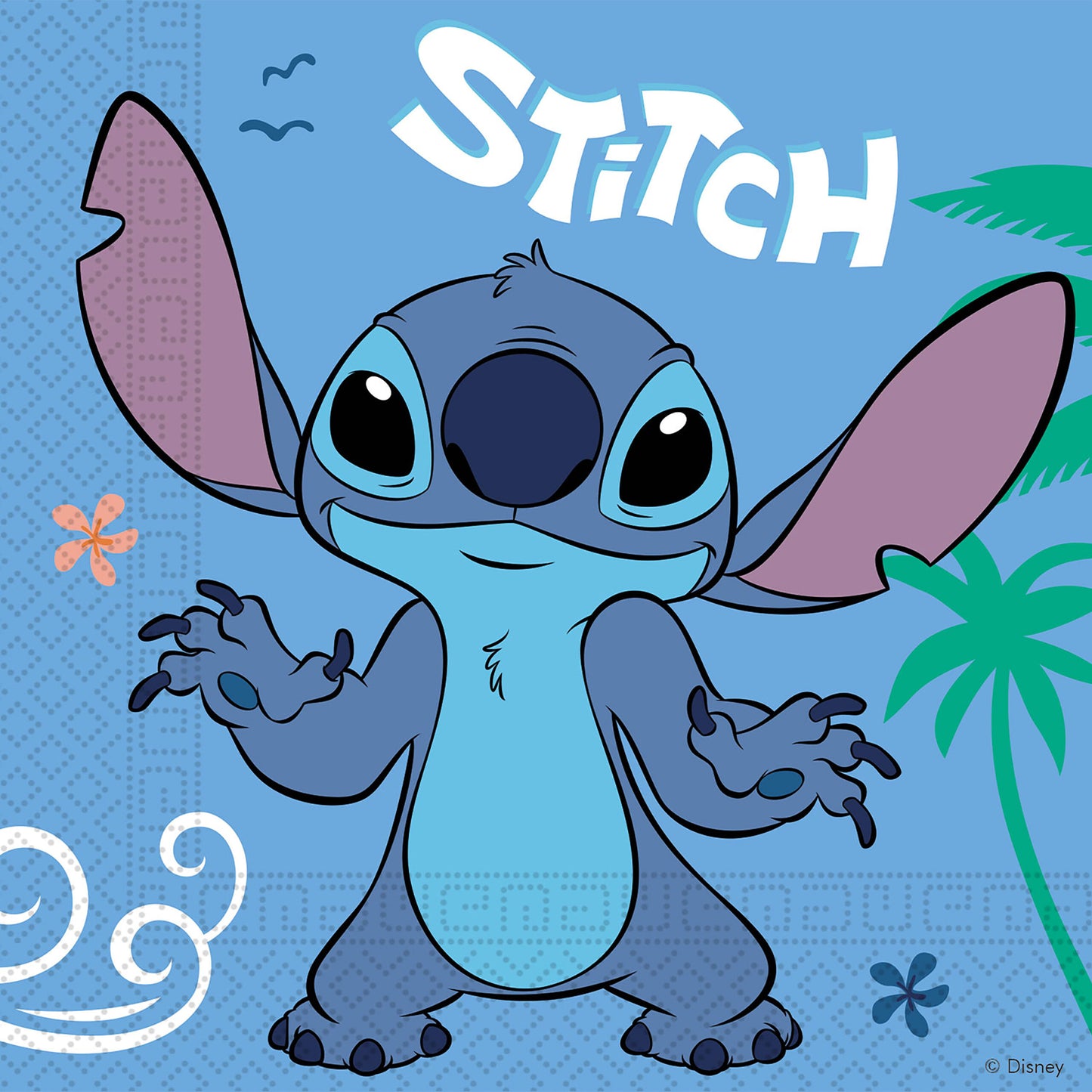 Stitch servetten 33x33cm