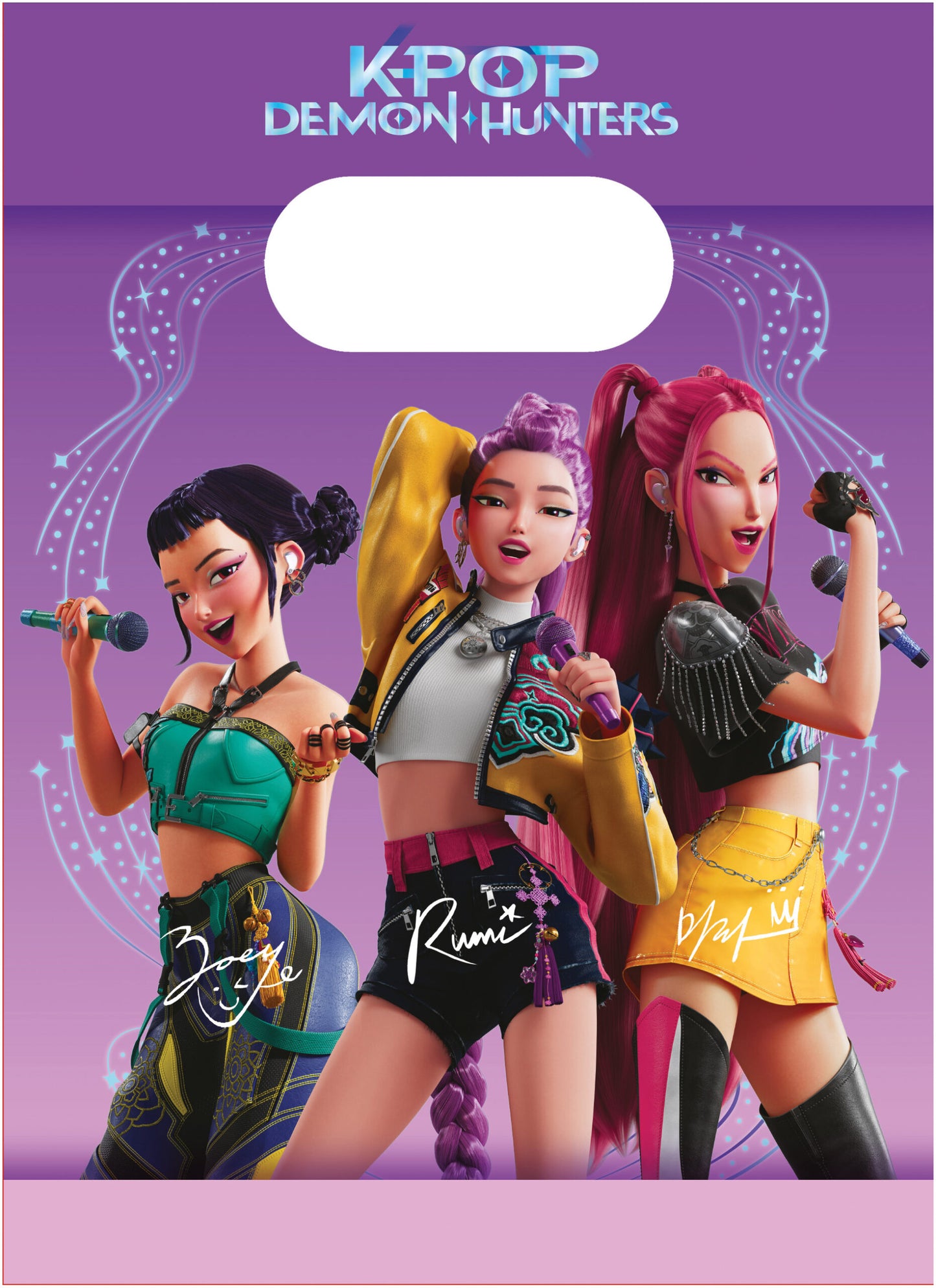 K-Pop Demon Hunters feestpakket – compleet verjaardagspakket 6-delig