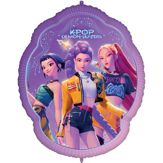 K-Pop Demon Hunters folieballon XXL 100x73 cm