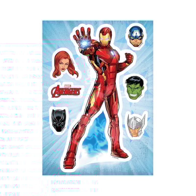 Avengers ouwel taartdecoratie 