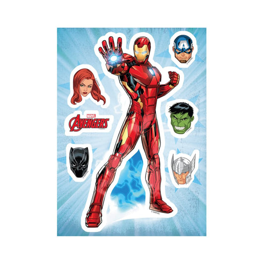 Avengers ouwel taartdecoratie 