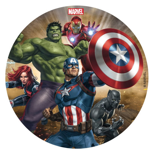 Avengers taartplaat ouwel