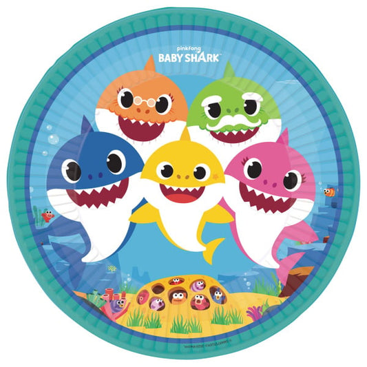 Baby Shark bordjes