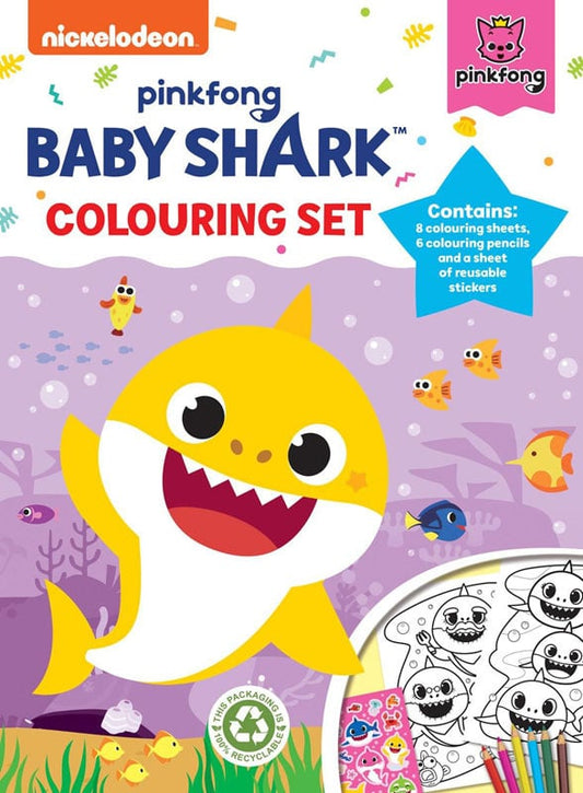Baby Shark kleurset