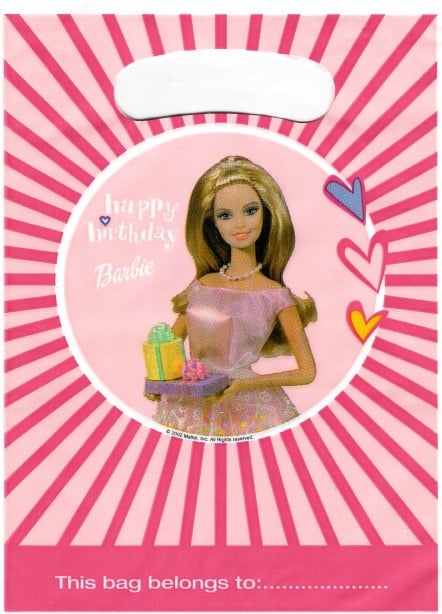 Barbie traktatiezakjes 2