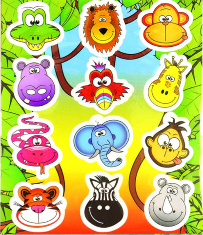 Jungle traktatie -groot- met rozijntjes (met sticker naar keuze)