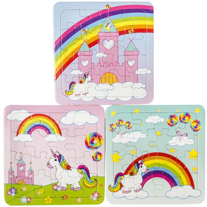 Puzzel traktatie (met traktatiesticker naar keuze)