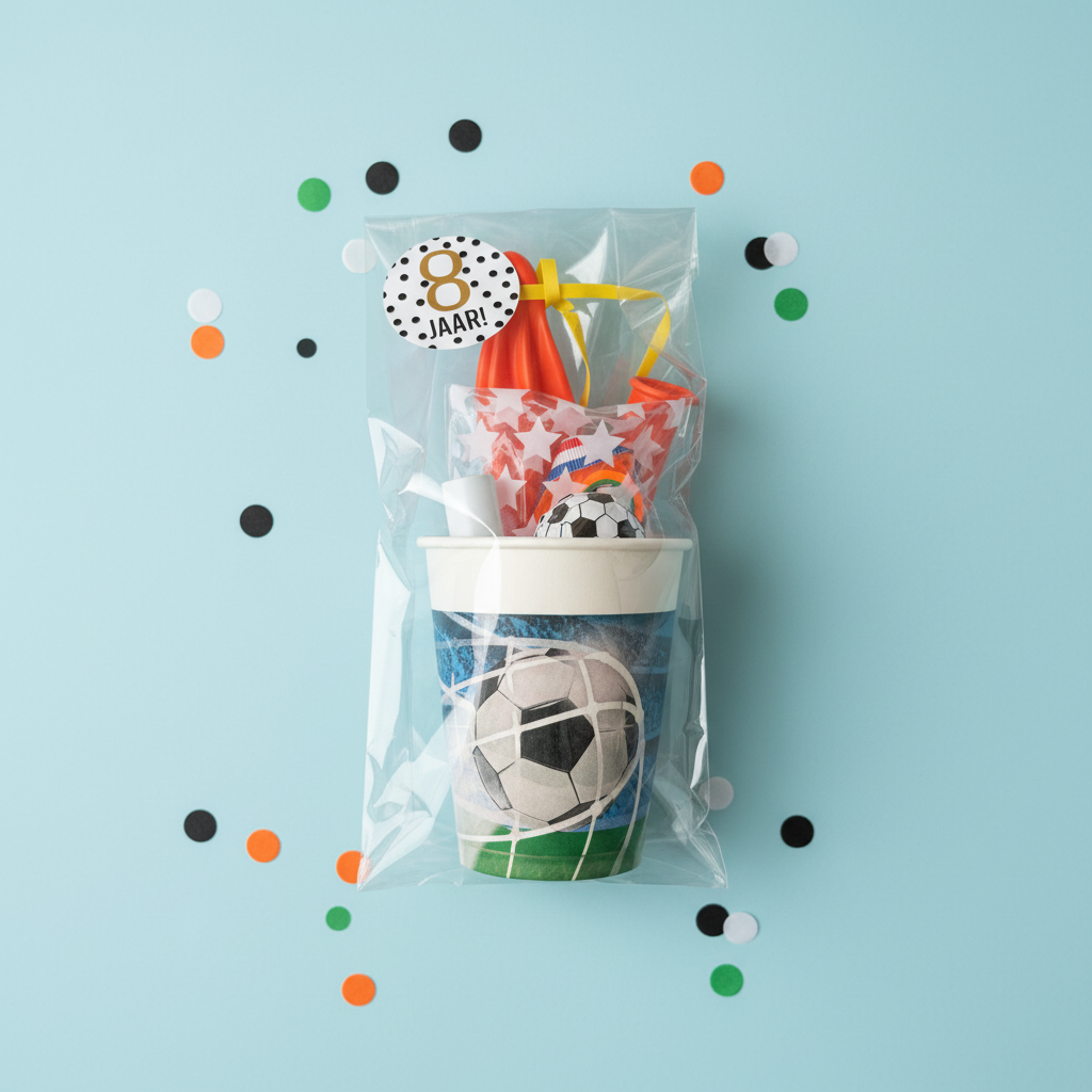 WK 2026 voetbal traktatie (met sticker naar keuze)