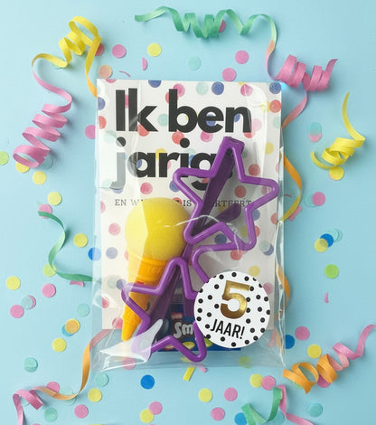 Zomer traktatie (met sticker naar keuze)