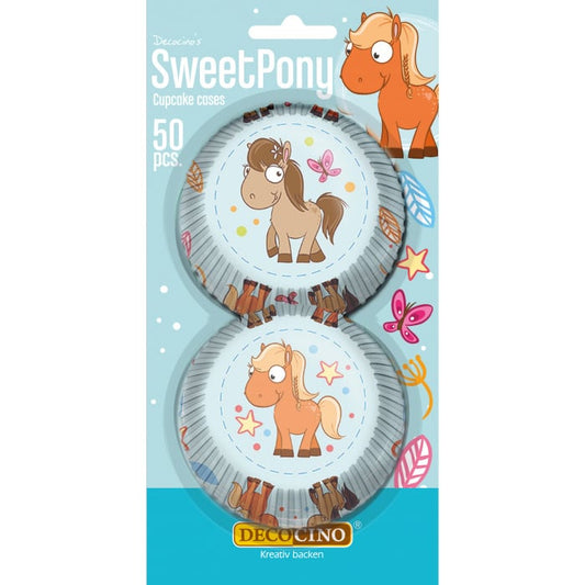 Cupcakevormpjes sweet pony