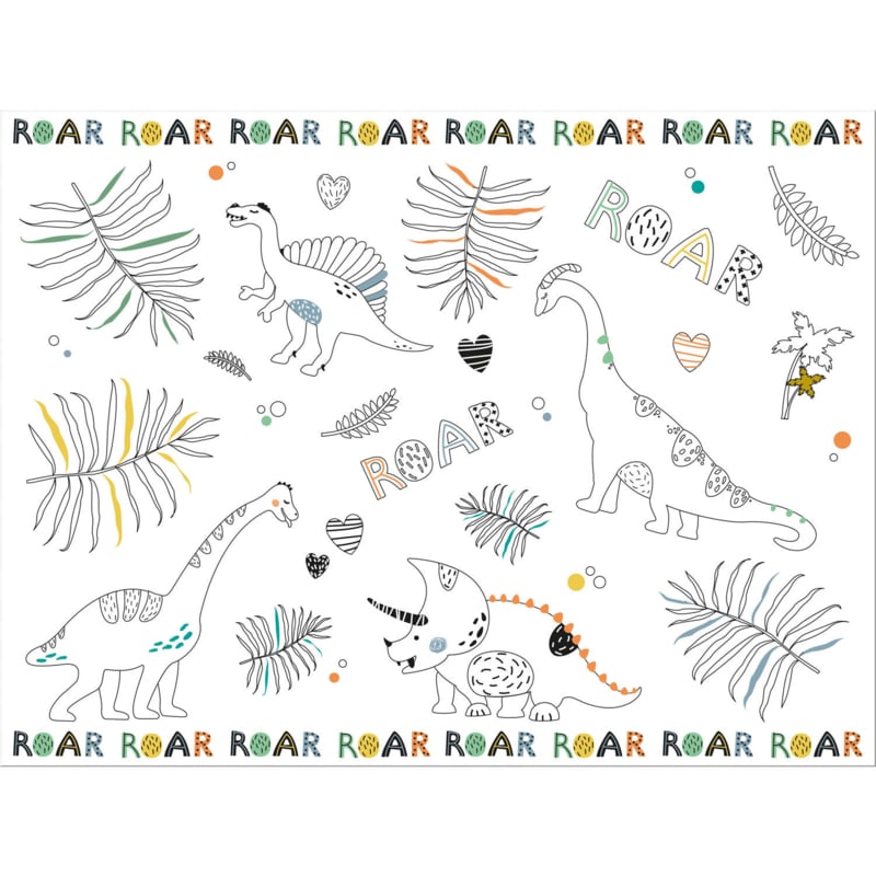 Dino placemat