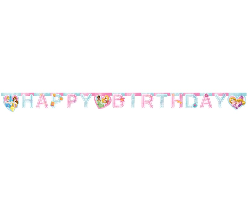 Disney princess happy birthday slinger