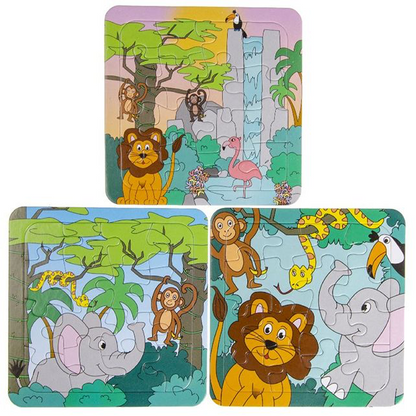 Puzzel traktatie (met traktatiesticker naar keuze)