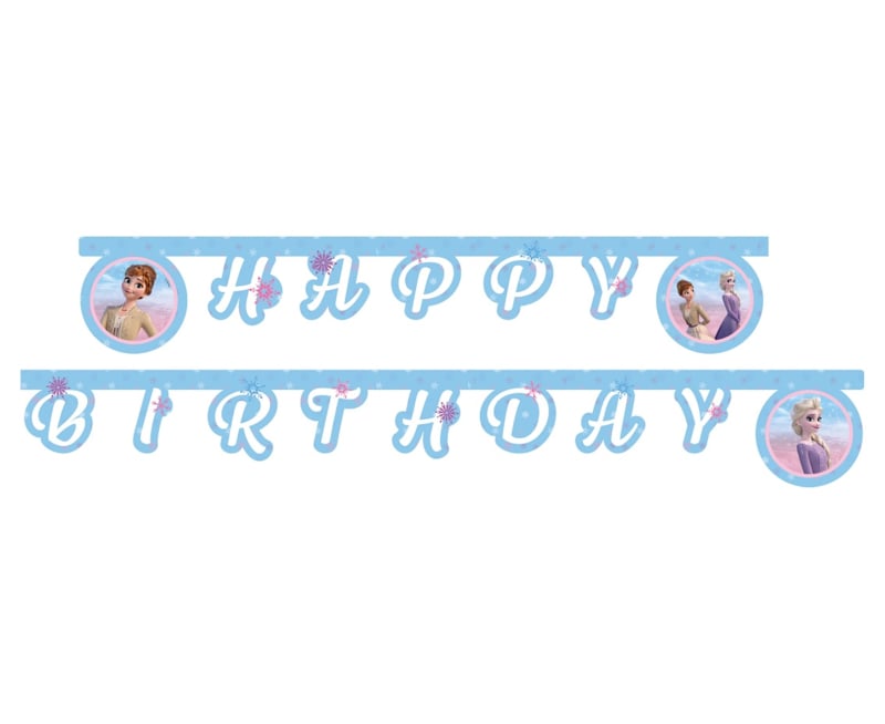 Frozen Happy Birthday slinger